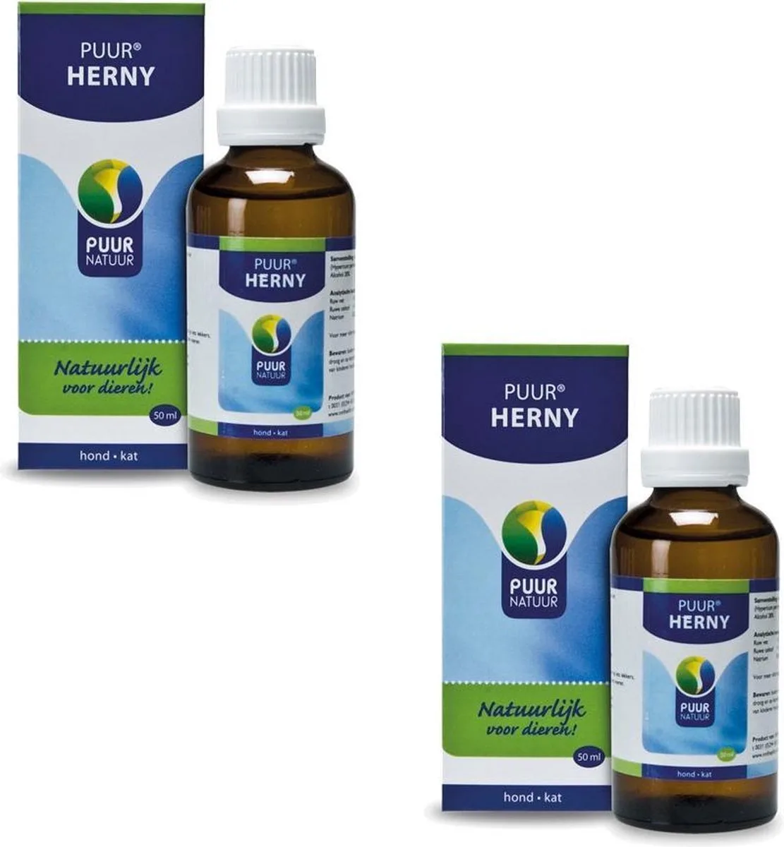 Natuur Herny - Rug - Supplement - Gewrichten - 2 x 50 ml van Puur – productfoto