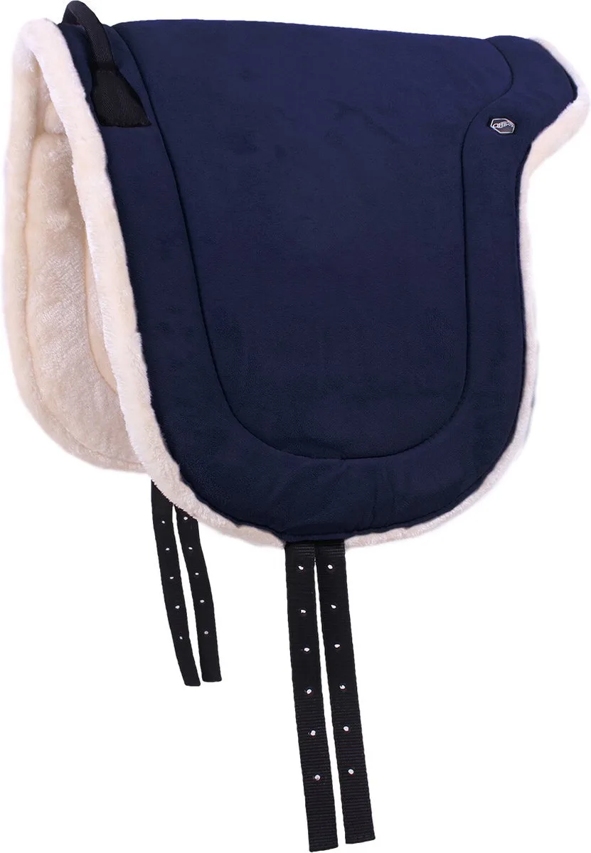 Bareback pad - Full de QHP en Bleu foncé – photo produit
