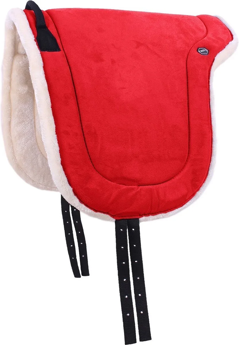 Bareback pad Full de QHP en Rouge – photo produit