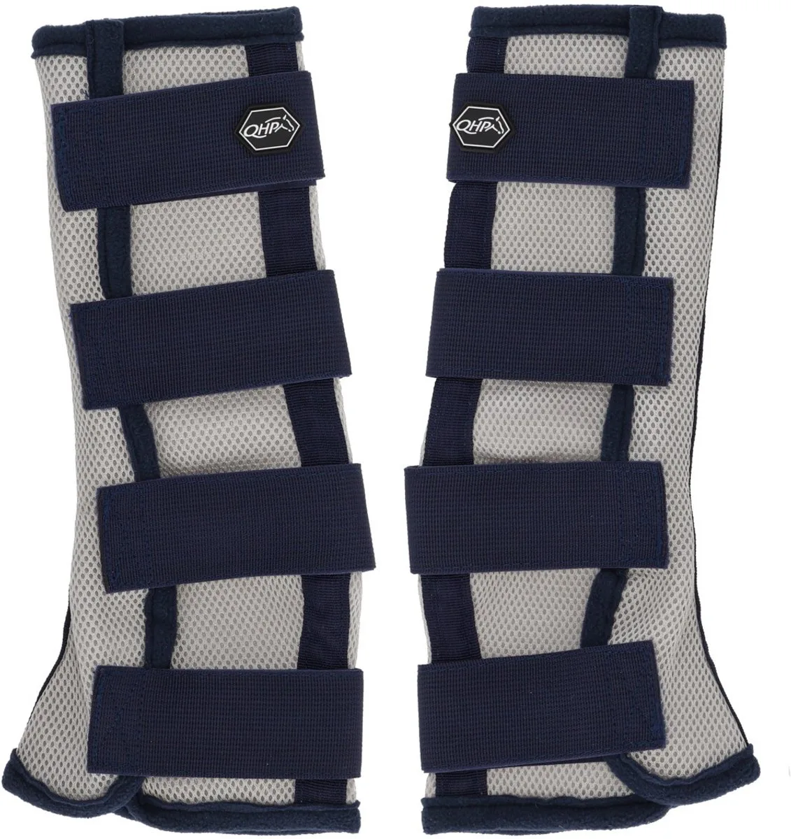 Beenbeschermers Anti-Vlieg - Maat Pony de QHP en Gris – photo produit