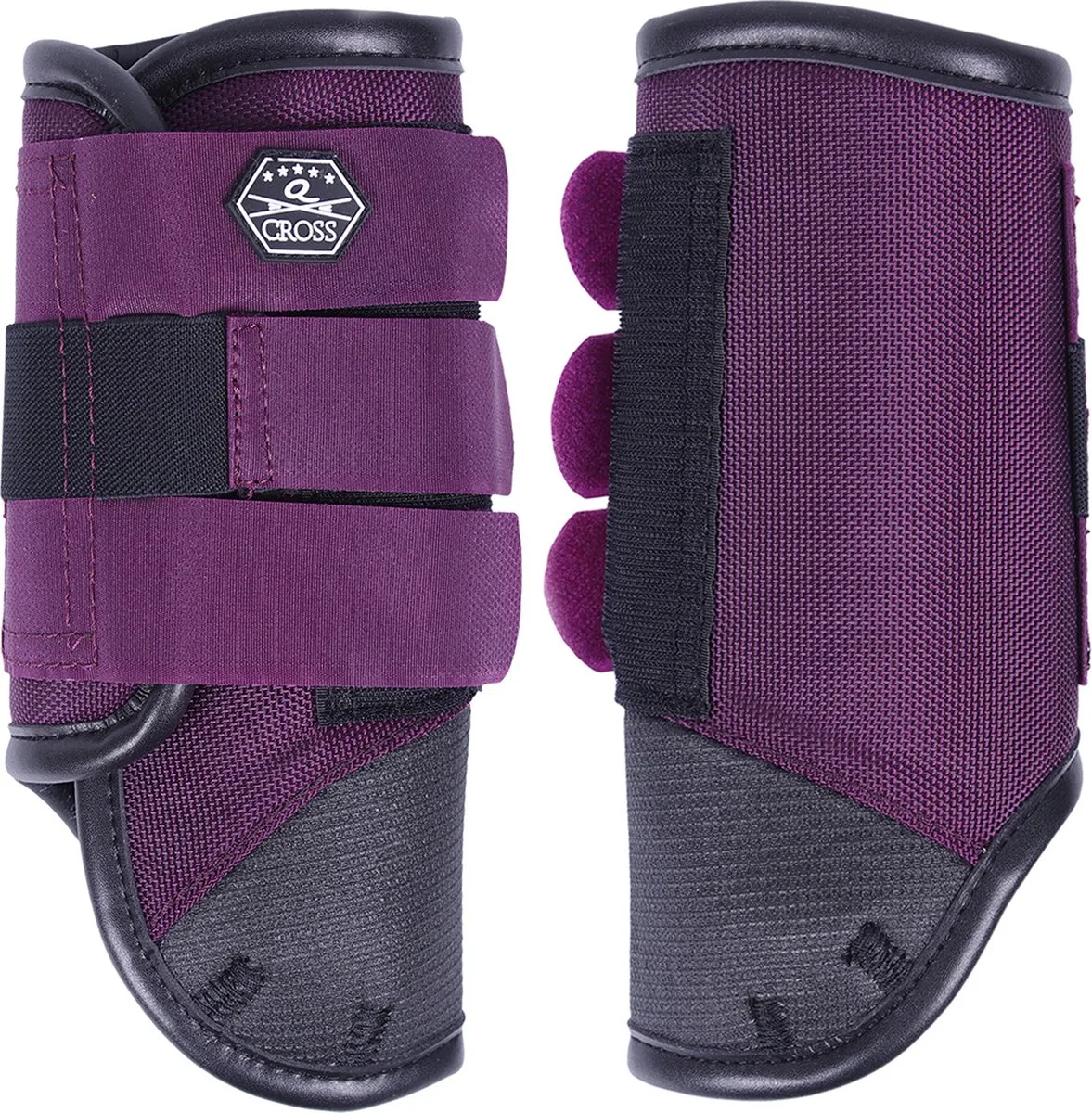 Beenbeschermers Qhp Eventing Voor by QHP in Purple – product photo