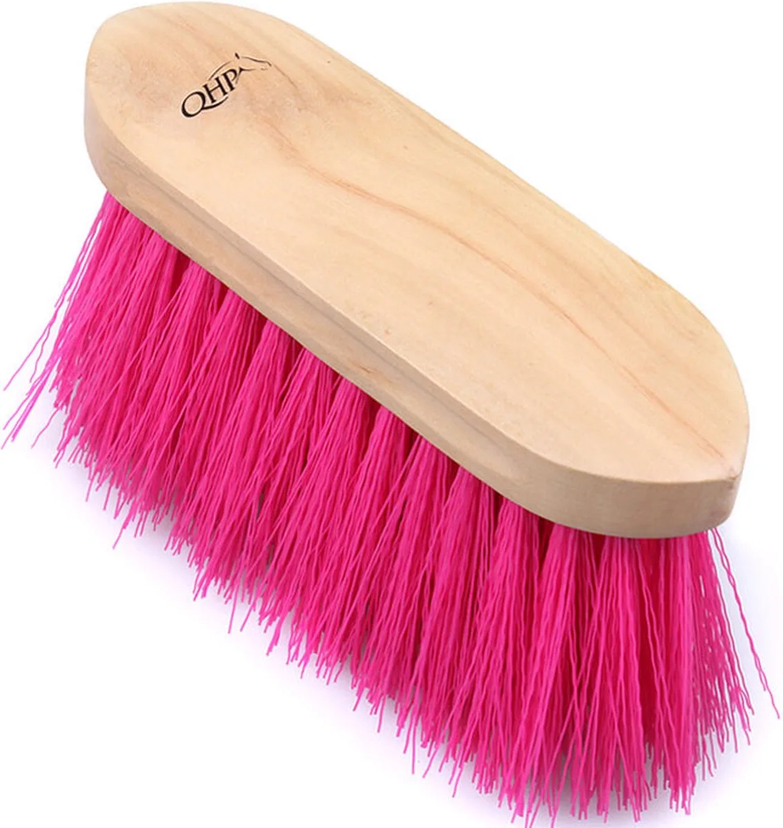 Borstel Color Lang Fuchsia - One size van QHP in Roze – productfoto