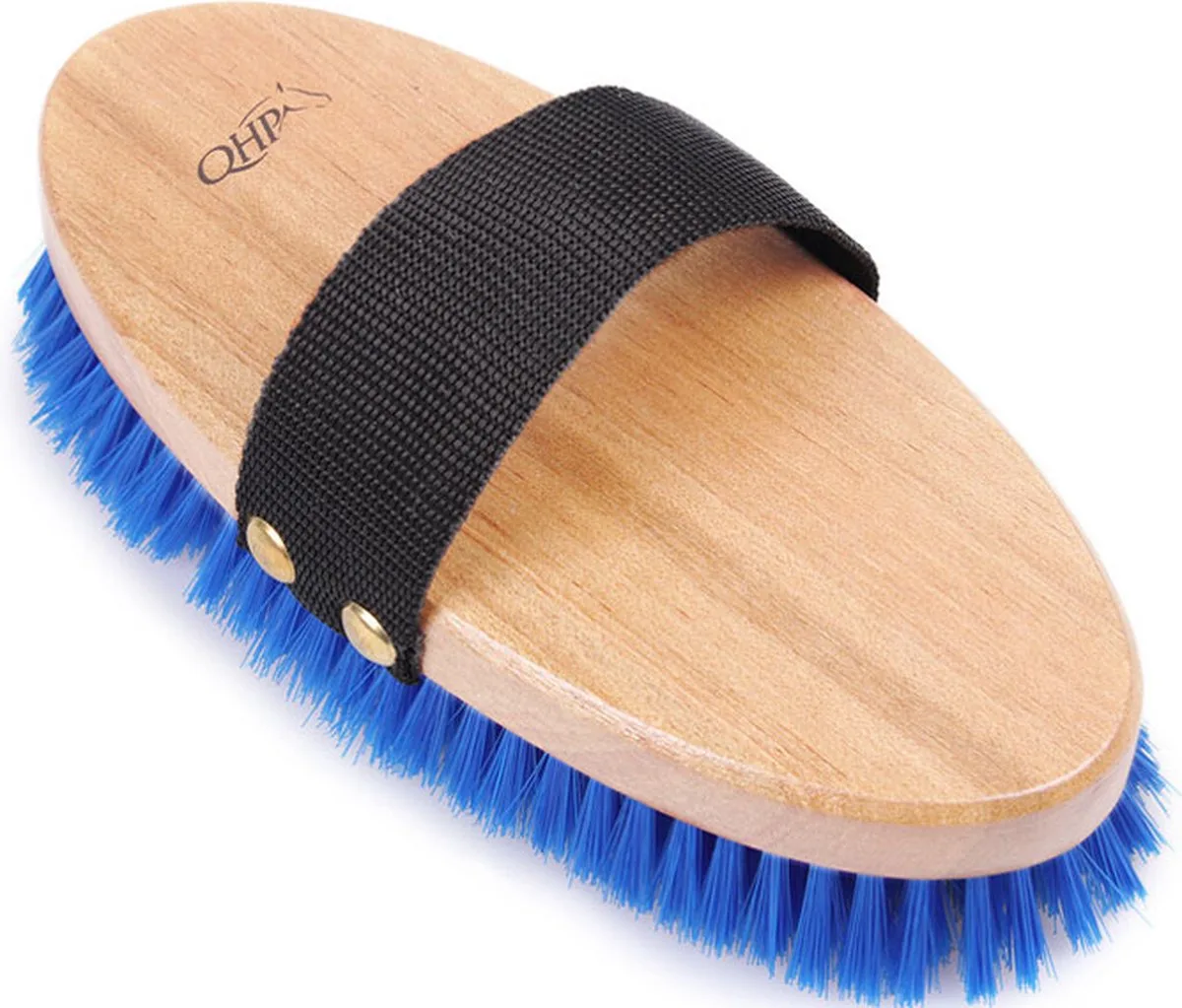 Borstel Color Zacht Kobaltblauw - One size van QHP in Blauw – productfoto