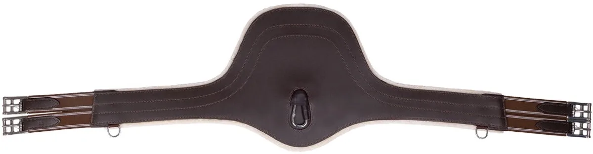 BUIKFLAPSINGEL MET AFNEEMBAAR BONT de QHP en Marron – photo produit