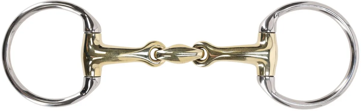 Bustrens Anatomische - Dubbelgebroken - Argentaan - 11.5 cm by QHP in Gold – product photo