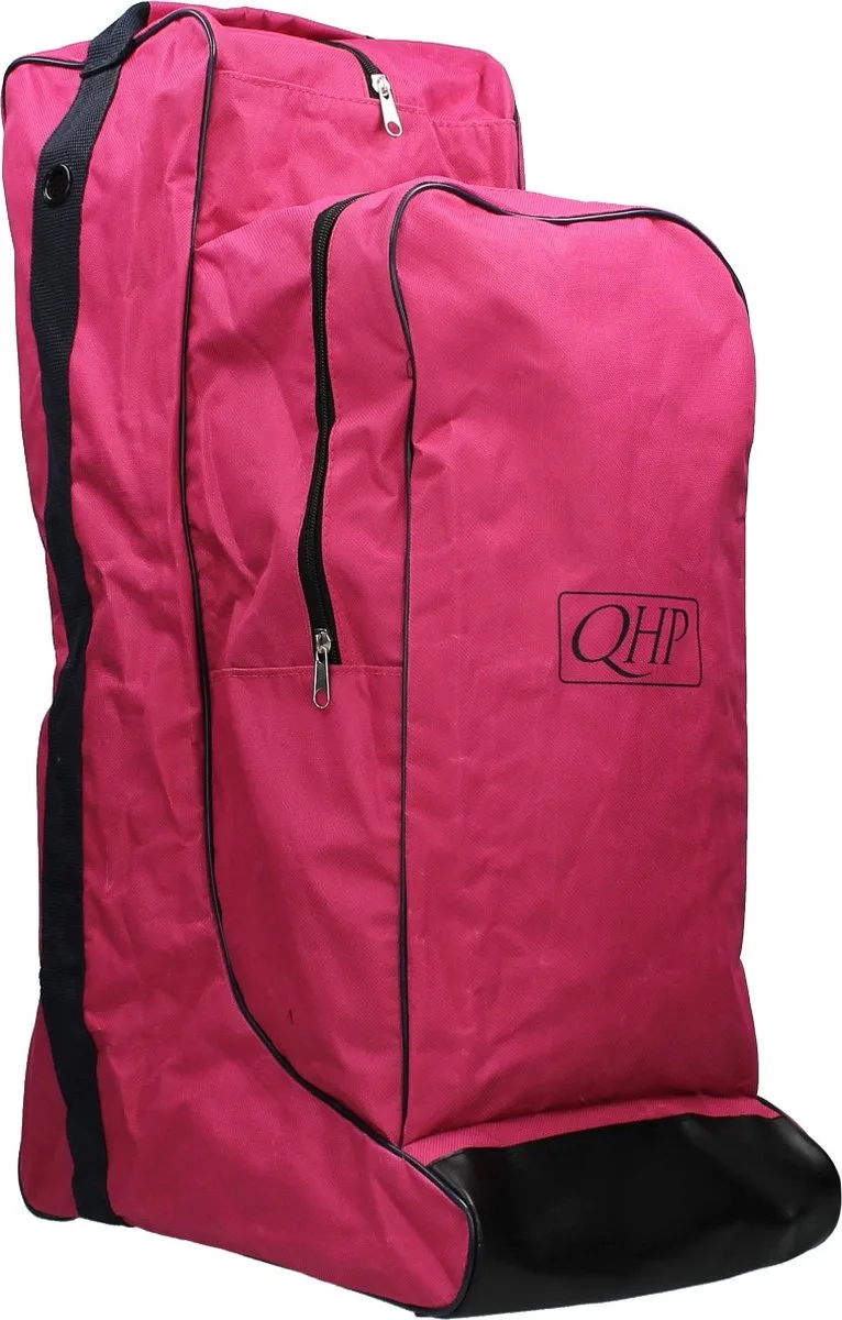 Combi laarzen-captas van QHP in Fuchsia, Donkerblauw – productfoto