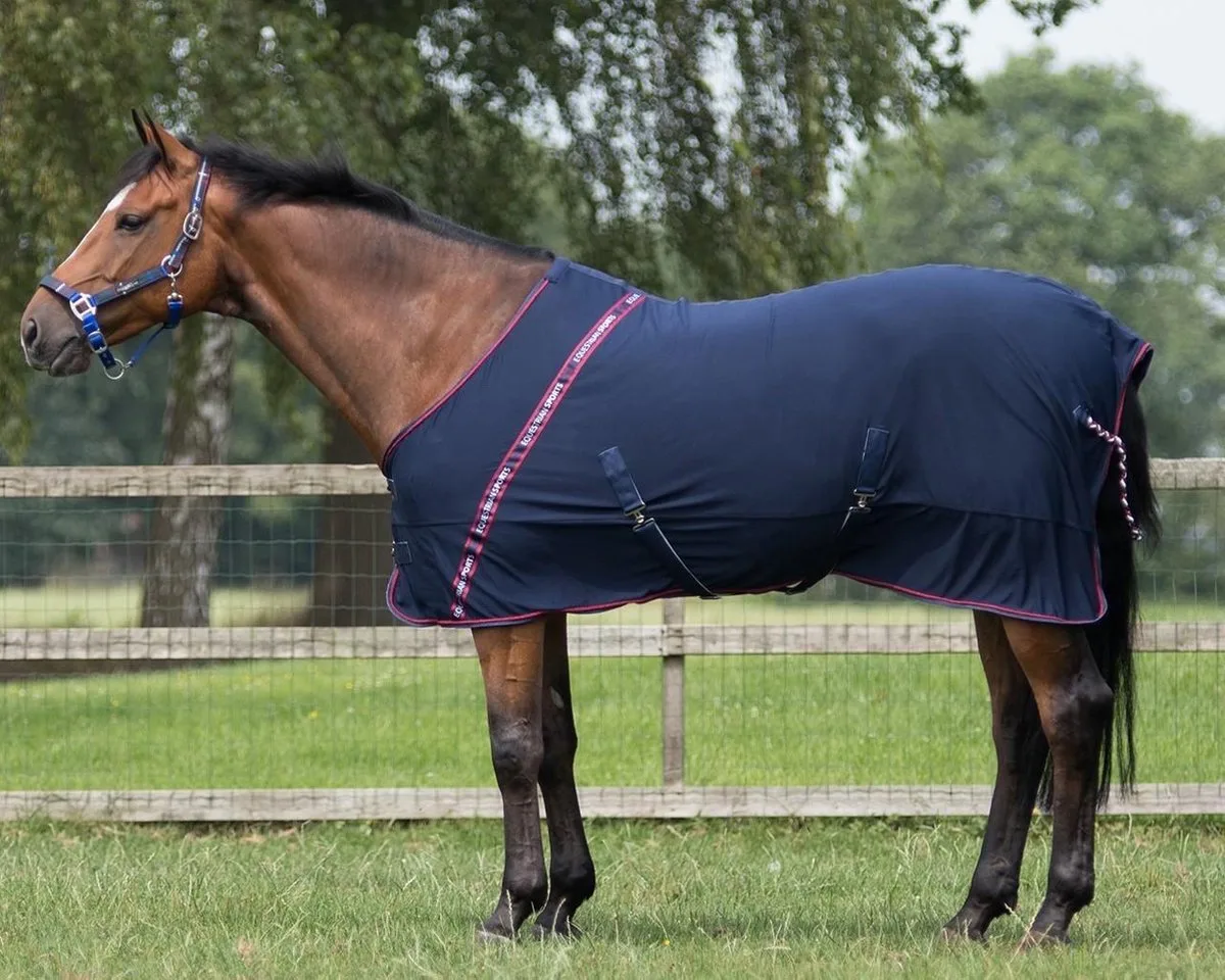 Coolmesh deken Collection de QHP en Navy blauw – photo produit