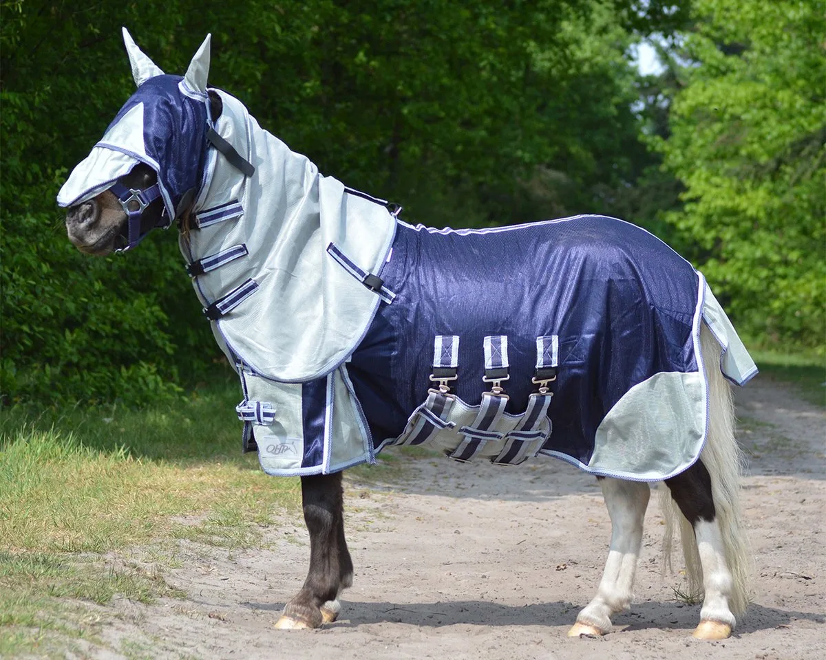 Deken vliegen falabella 118 de QHP en Bleu – photo produit