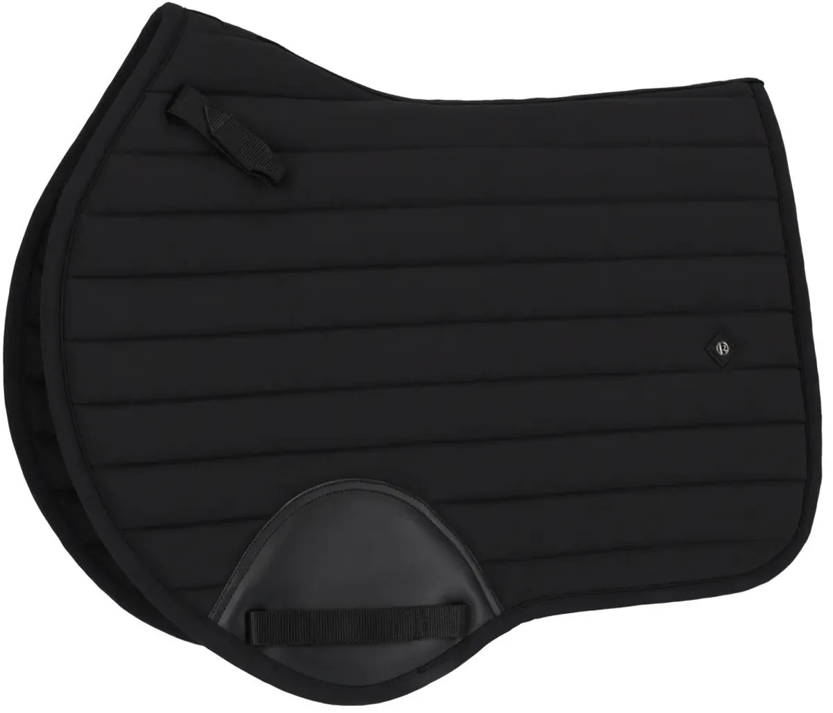 Dressuurmat QHP Salerno van QHP in Zwart – productfoto