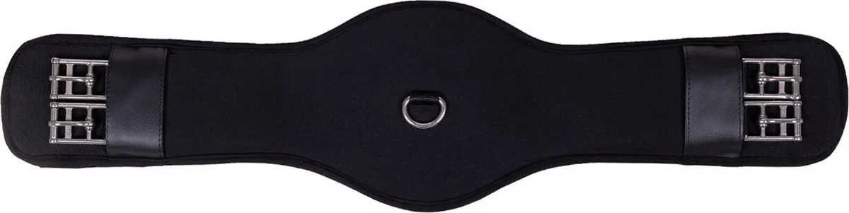Dressuursingel Memory - maat 55 cm van QHP in Zwart – productfoto