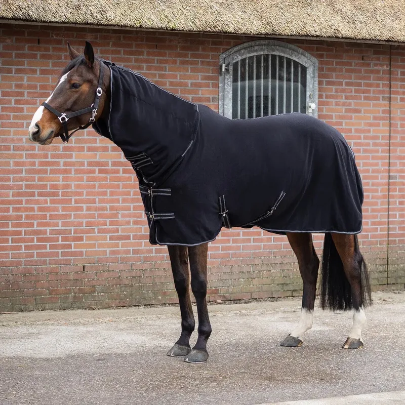 Fleecedeken voor paarden QHP Terry-Dry 240g by QHP – product photo