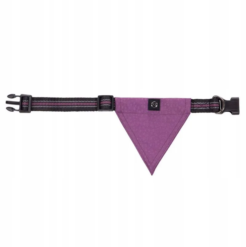 Gemstones Halsband met Bandana voor Honden - Flesgroen S (max 43cm) de QHP – photo produit