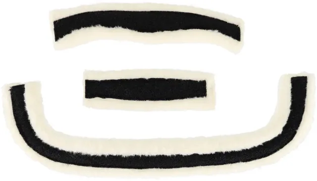 Halsband ruitersport bont set QHP Sensisoft