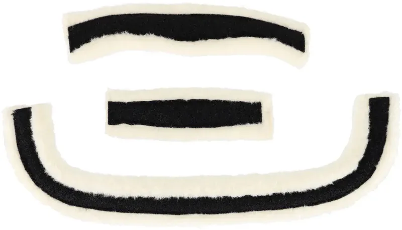 Halsband ruitersport bont set QHP Sensisoft de QHP en Blanc – photo produit