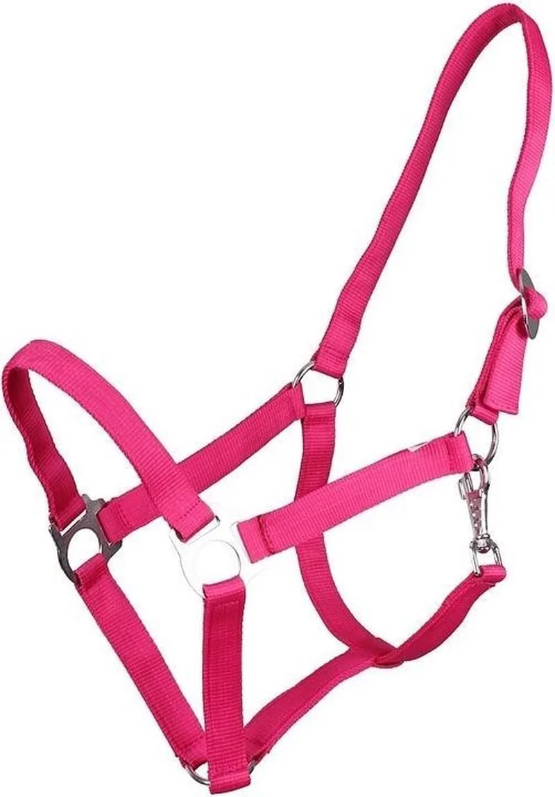 Halster Basic met schuif by QHP in Fuchsia – product photo