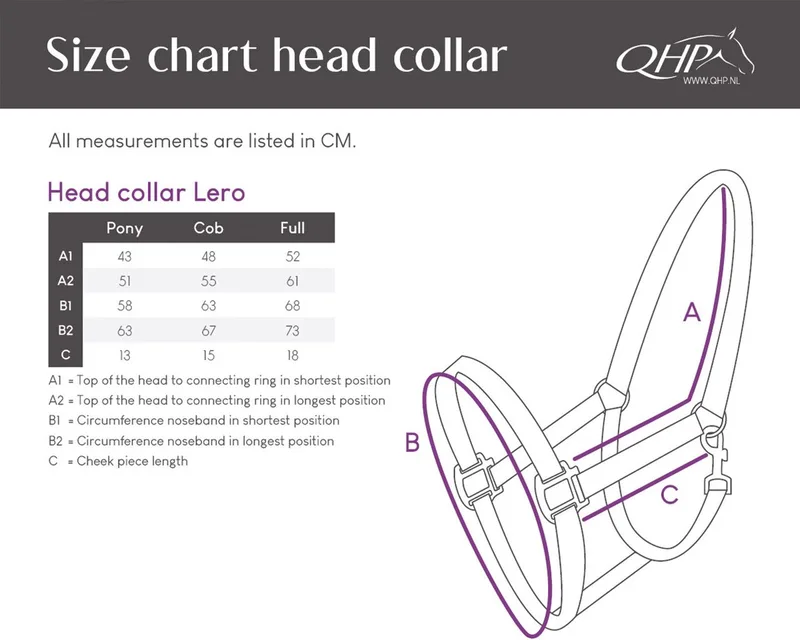 Halster Lero Navy - Cob by QHP in Blue – product photo