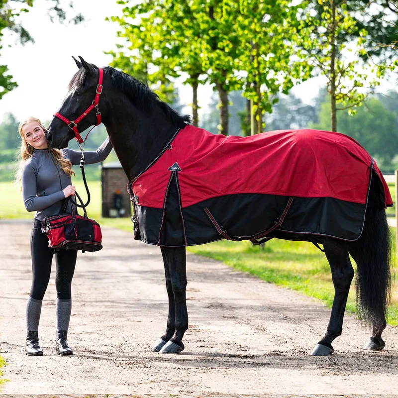 Halster Oakleigh Red - Cob by QHP in Red – product photo