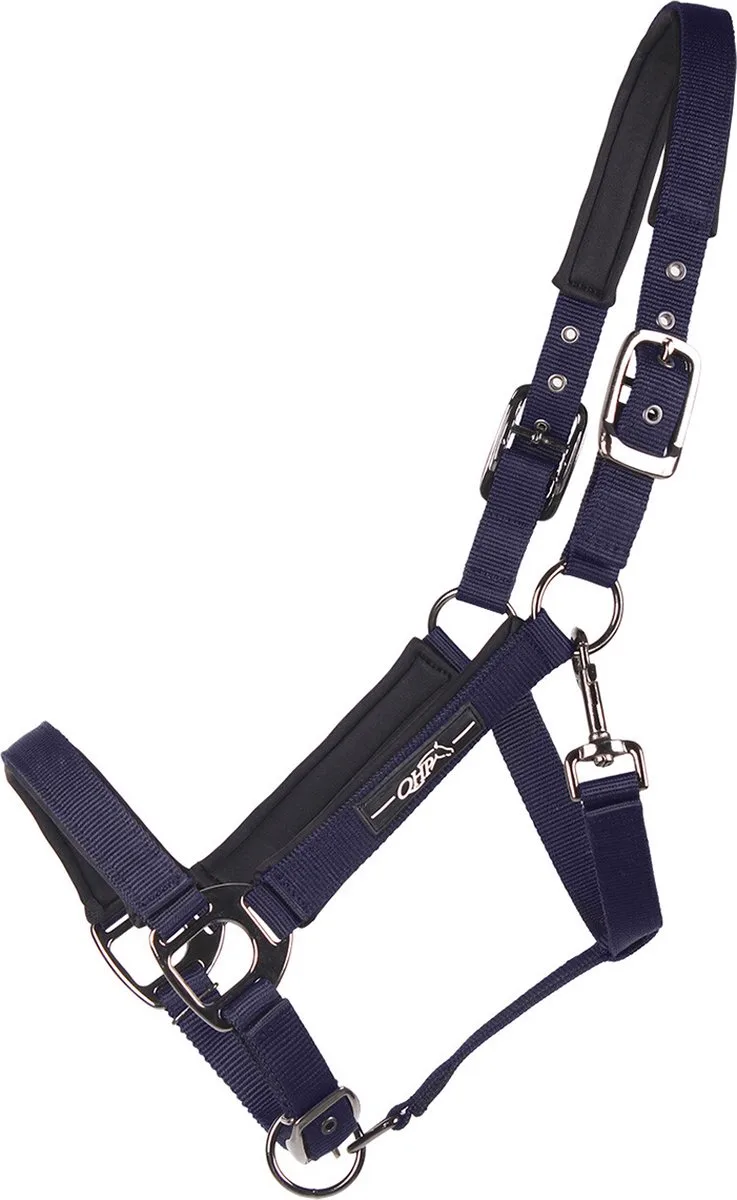 Halster Qhp Deluxe de QHP en Bleu foncé – photo produit