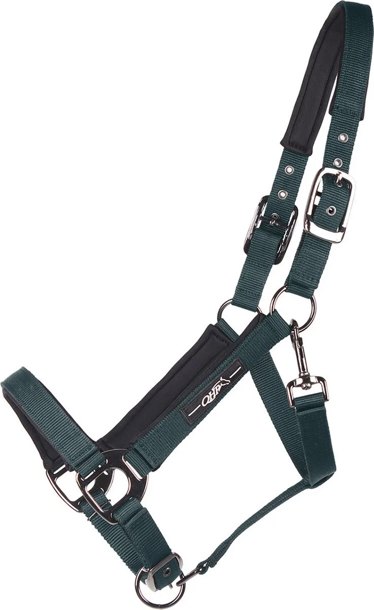 Halster Qhp Deluxe van QHP in Donkergroen – productfoto