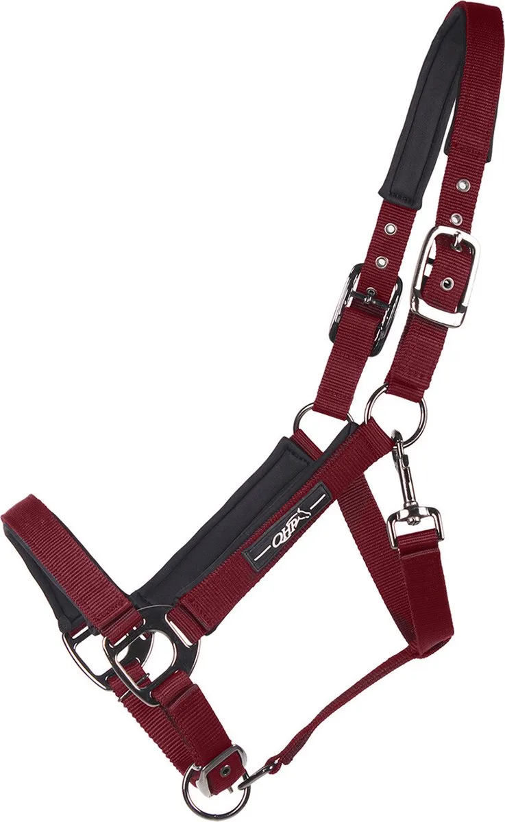 Halster Qhp Deluxe by QHP in Donkerrood – product photo