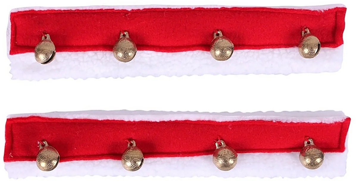 Halsterbontje Qhp Kerstbelletjes 2 Stuks de QHP en Rouge – photo produit