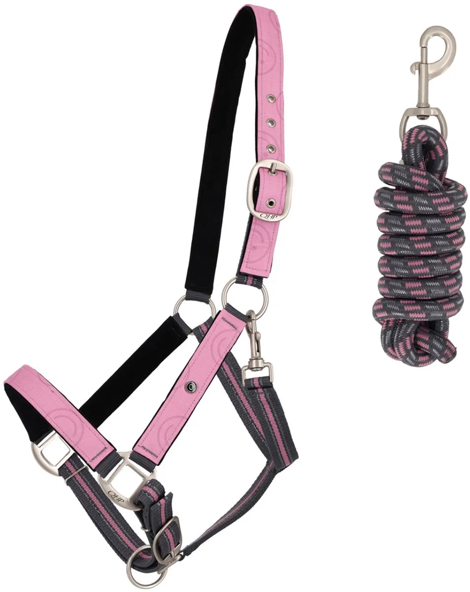 HALSTERSET TURNOUT COLLECTION by QHP in Pink – product photo