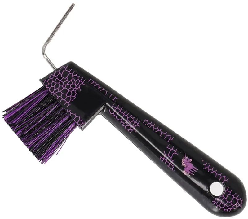 Hoevenkrabber Lize Zwart/Violet - One size de QHP en Violet – photo produit