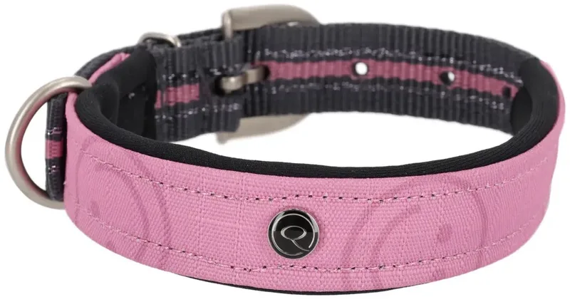 Hondenhalsband QHP by QHP in Cheery pink – product photo