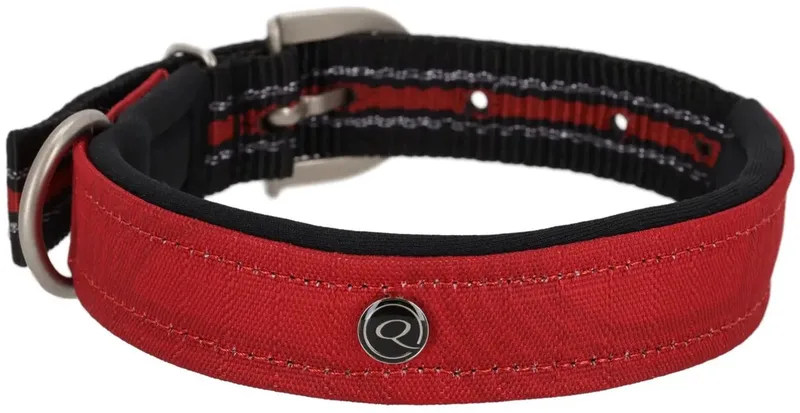 Hondenhalsband QHP by QHP in Zonsondergang rood – product photo
