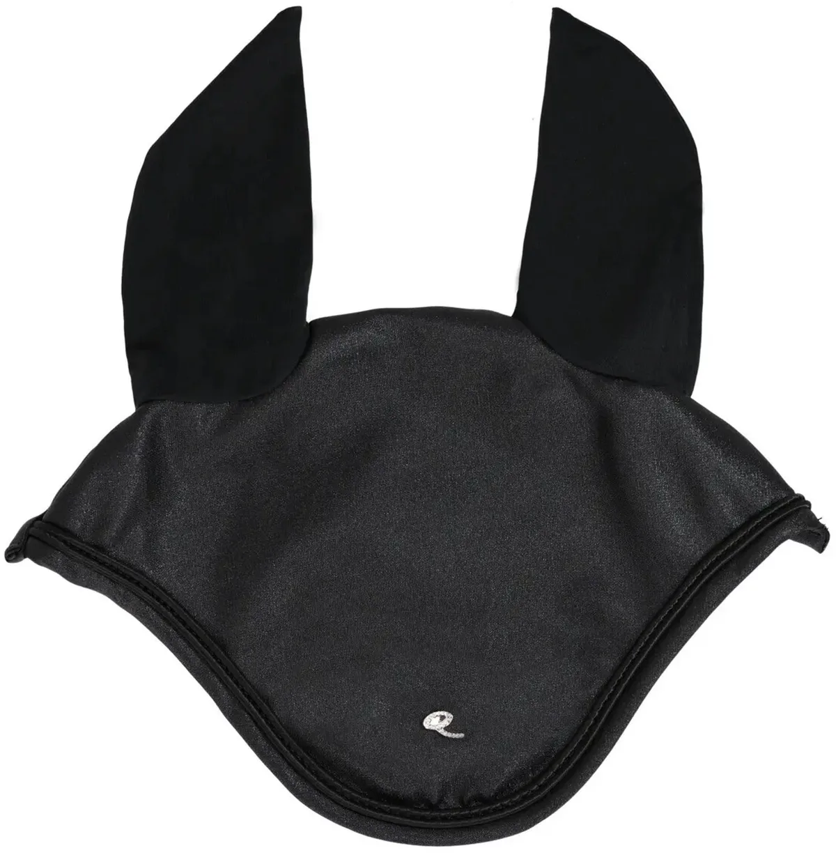 Korte paardenmuts QHP Glitter de QHP en Noir – photo produit