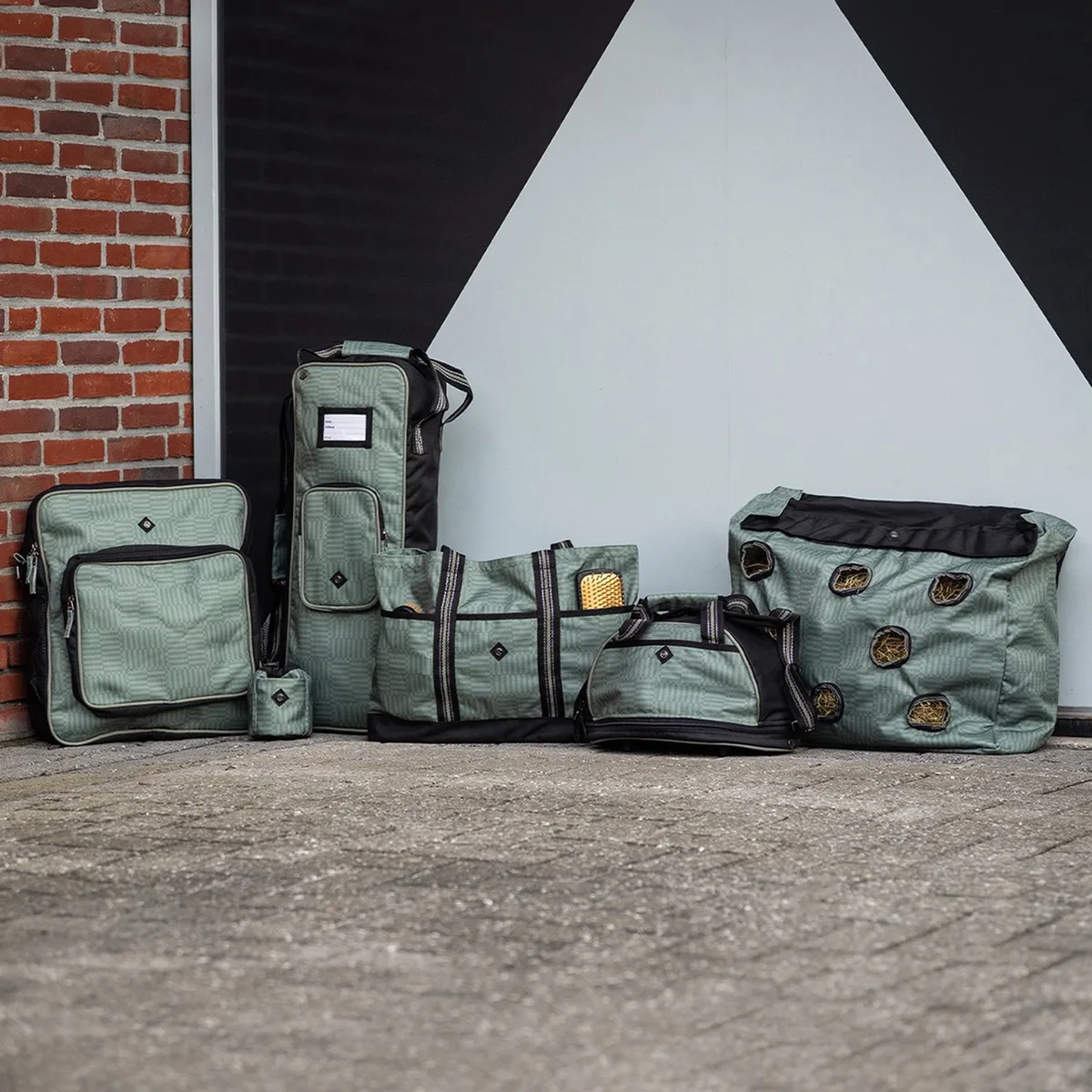 Laarzentas Qhp Turnout van QHP in Groen – productfoto