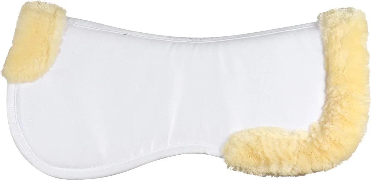 Onderlegger Ontario Wit - Wit - paard de QHP en Blanc – photo produit