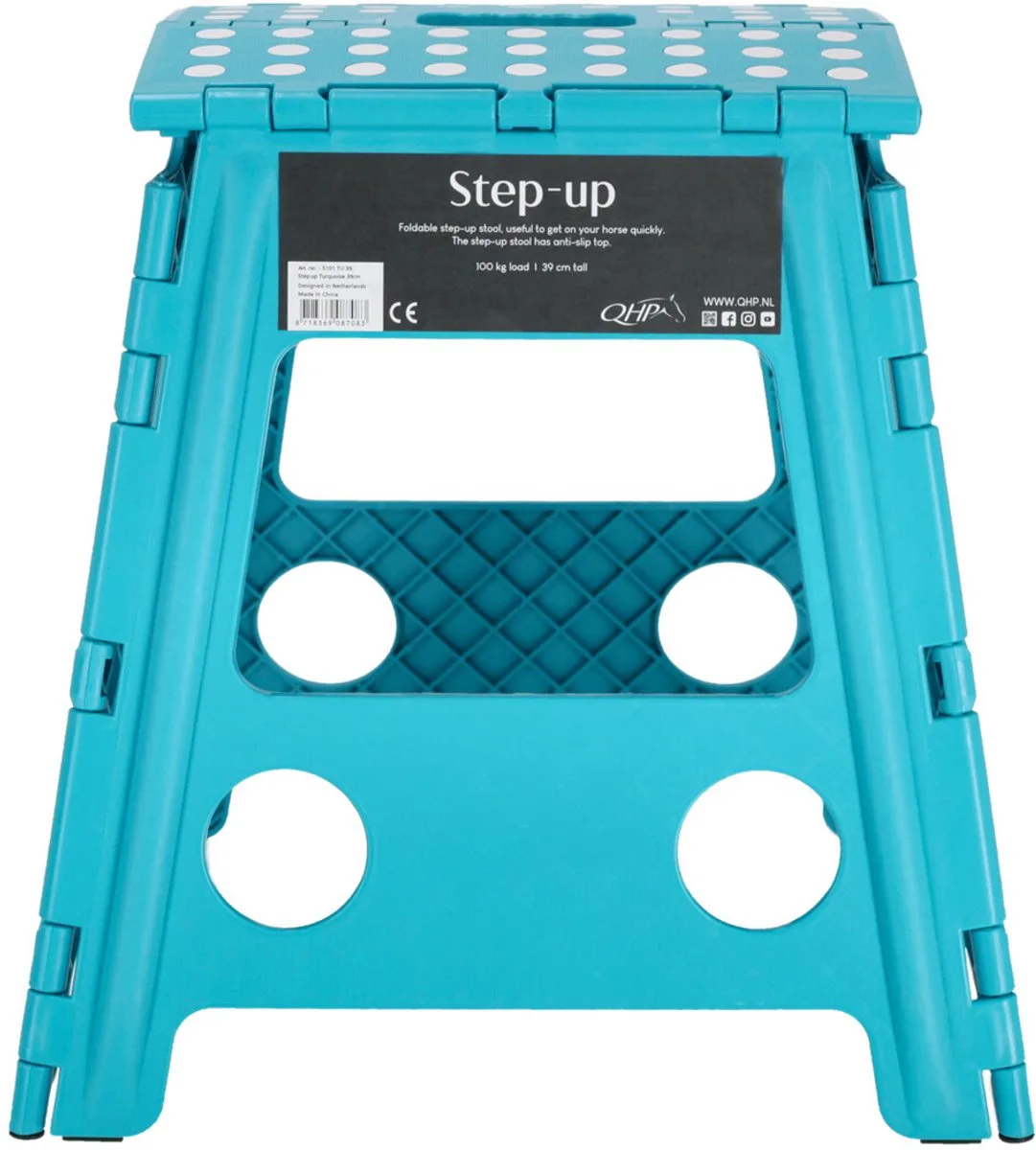 Opstapkrukje Step-Up - One size de QHP en Turquoise – photo produit