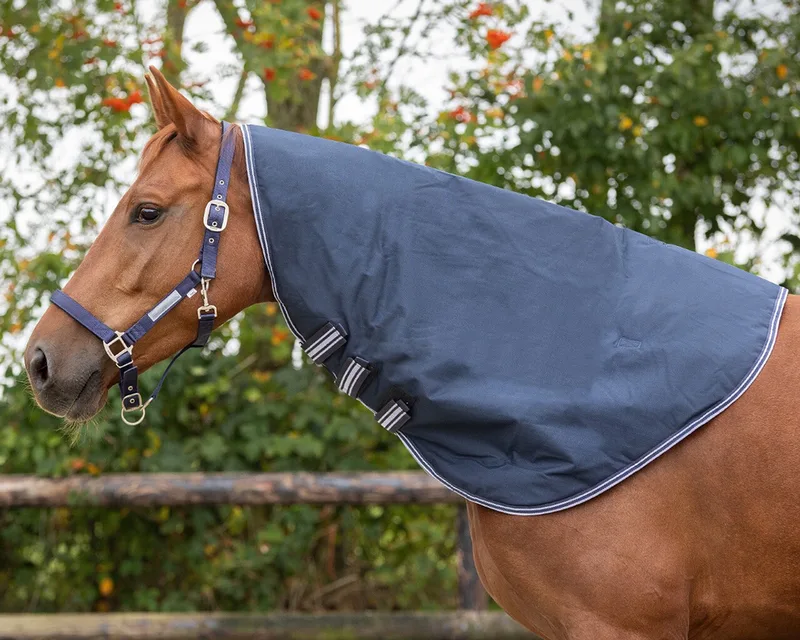 Outdoordeken Qhp Losse Hals Luxe 100gr - XXS by QHP in Dark blue – product photo