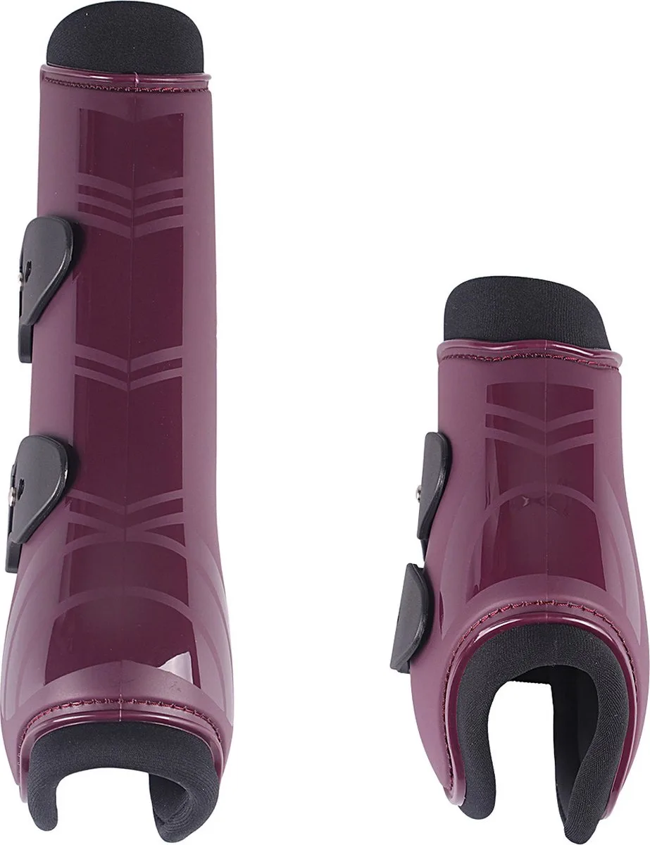 Peesbeschermerset Qhp de QHP en Donkerrood – photo produit