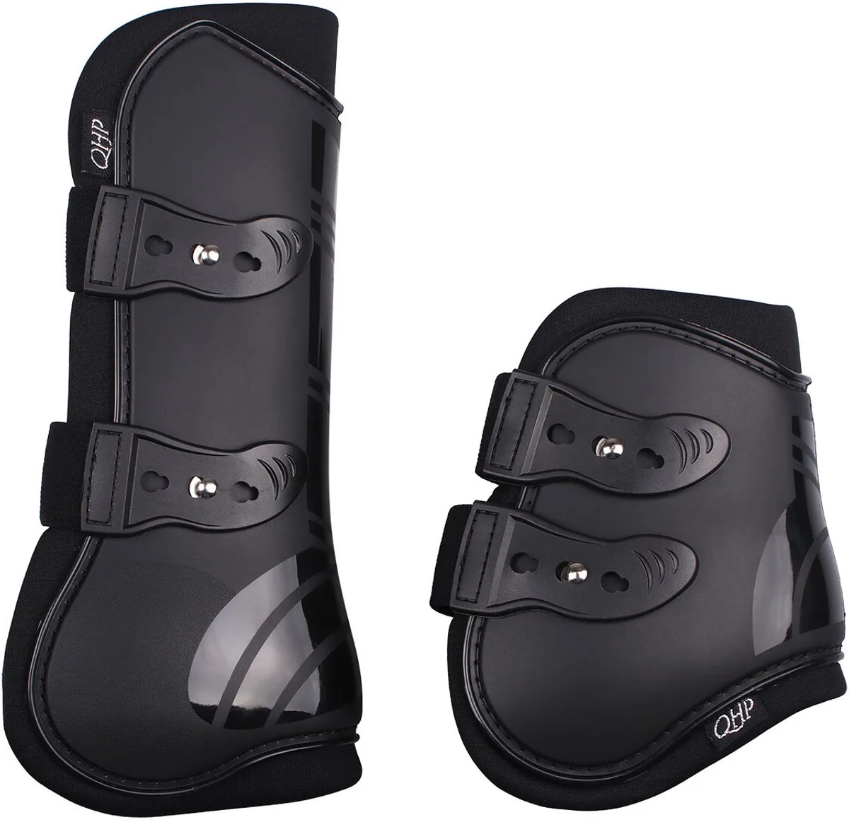 Peesbeschermersset - Full de QHP en Noir – photo produit
