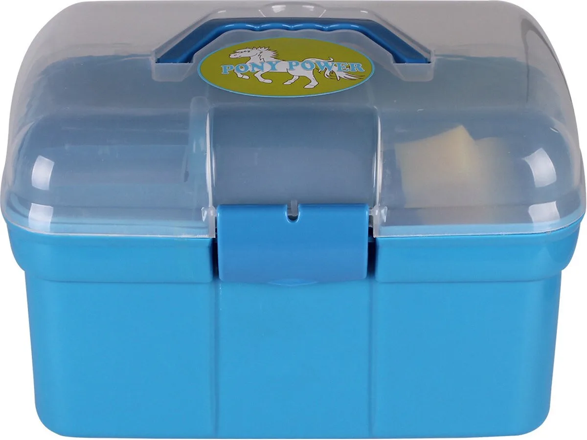 Ponypower Poetsbox - Onesize van QHP in Sky – productfoto