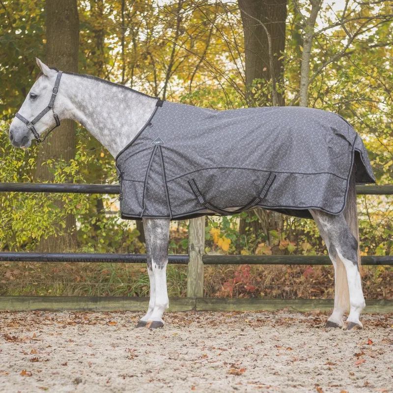 Regendeken de luxe 50 gram 1200D grey reflective by QHP in Grey – product photo