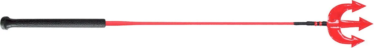 Rijzweep Halloween - Devil - 65cm de QHP en Rouge – photo produit