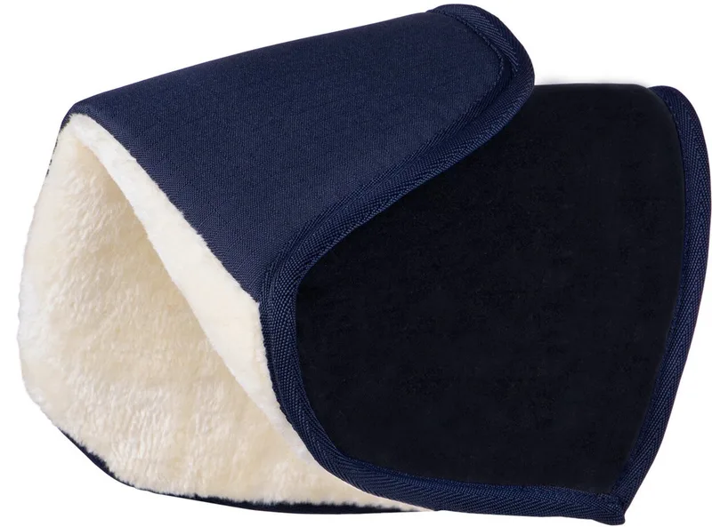 Schoftbeschermer Navy - Regendeken | Deken accessoires paard de QHP en Bleu – photo produit