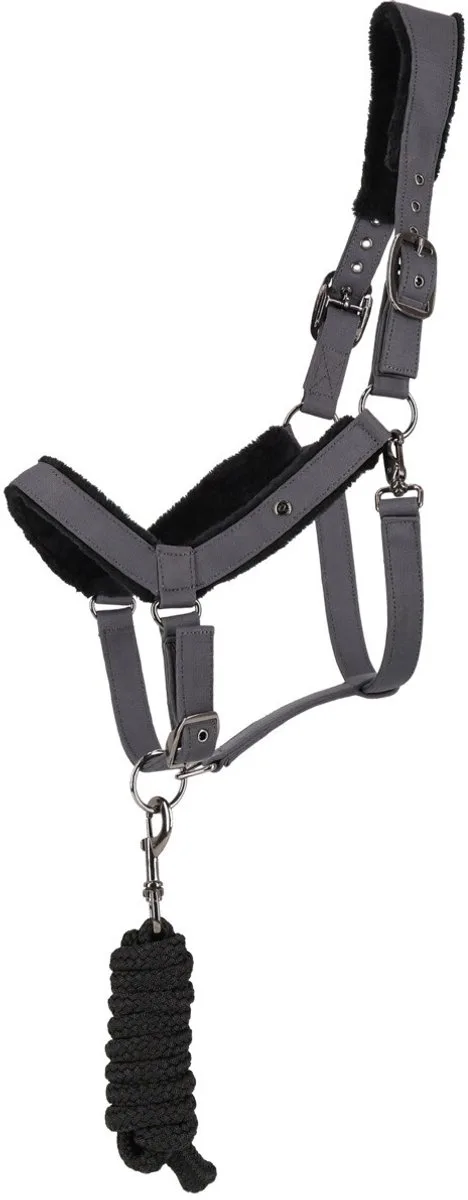 Sensisoft Halster - Maat Cob by QHP in Grey – product photo