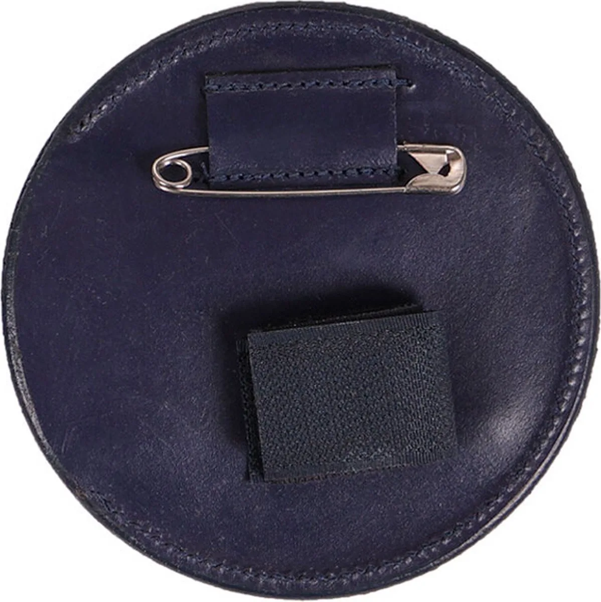 Startnummer Modeste Rond Navy - One size size by QHP in Blue – product photo