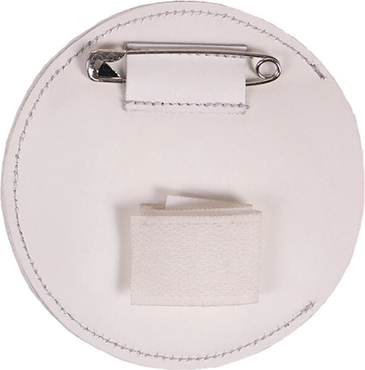 Startnummer Modeste Rond - One size size by QHP in White – product photo