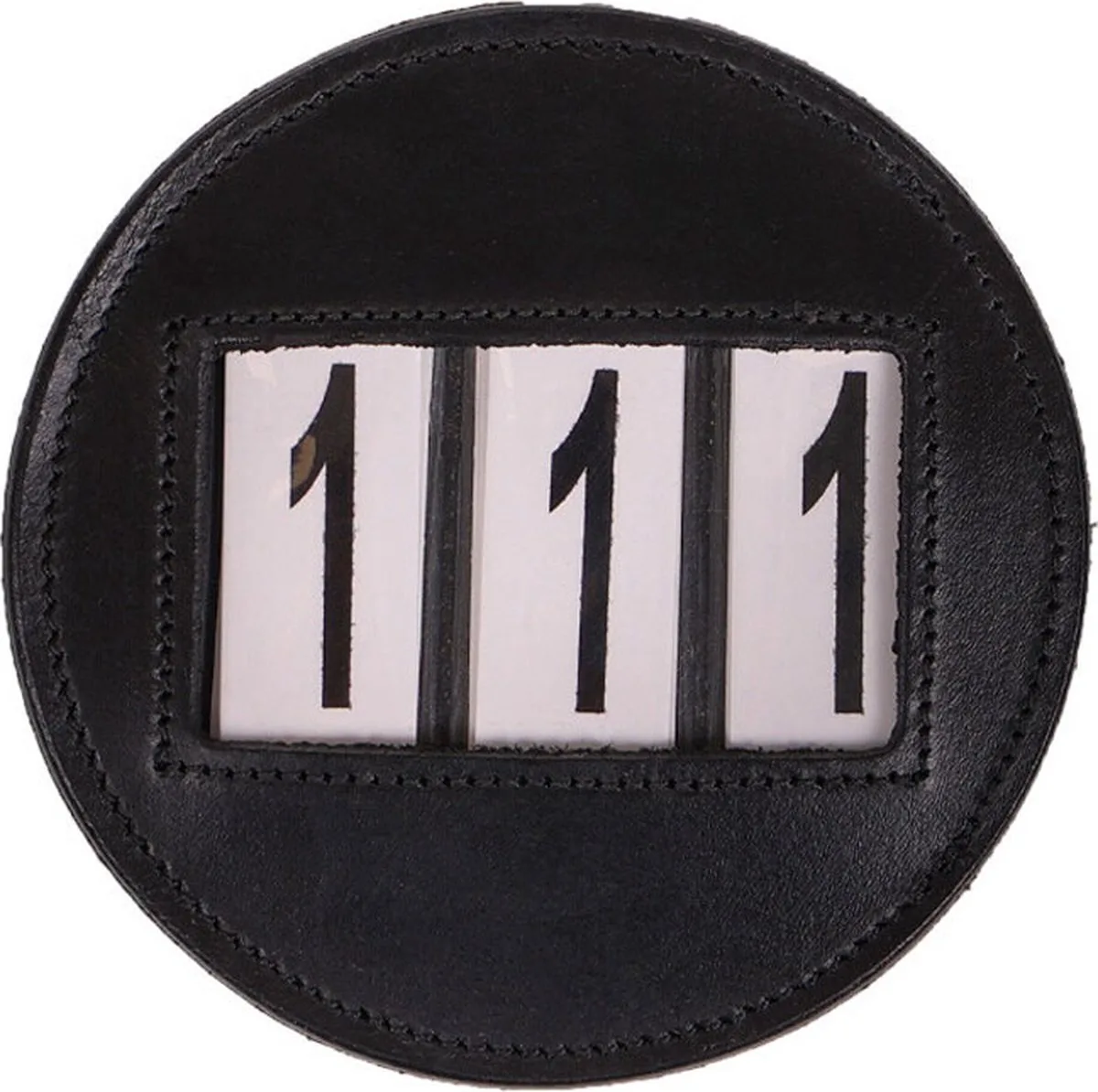 Startnummer Modeste Rond - One size size by QHP in Black – product photo