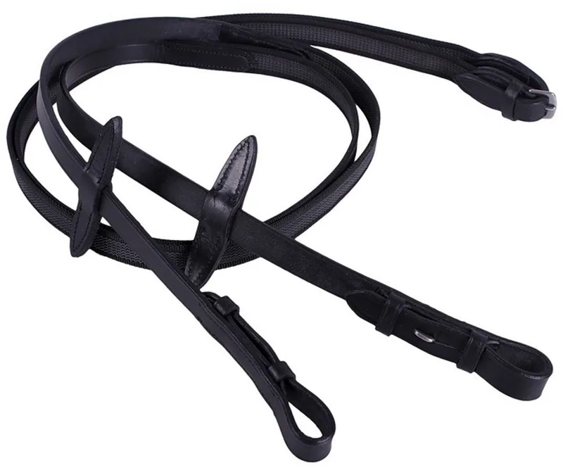 TEUGEL ANTI-SLIP MET BLINDE SLUITING fra QHP i Sort – produktbillede