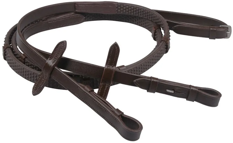 TEUGEL RUBBER SOFT MET STOPS by QHP in Brown – product photo