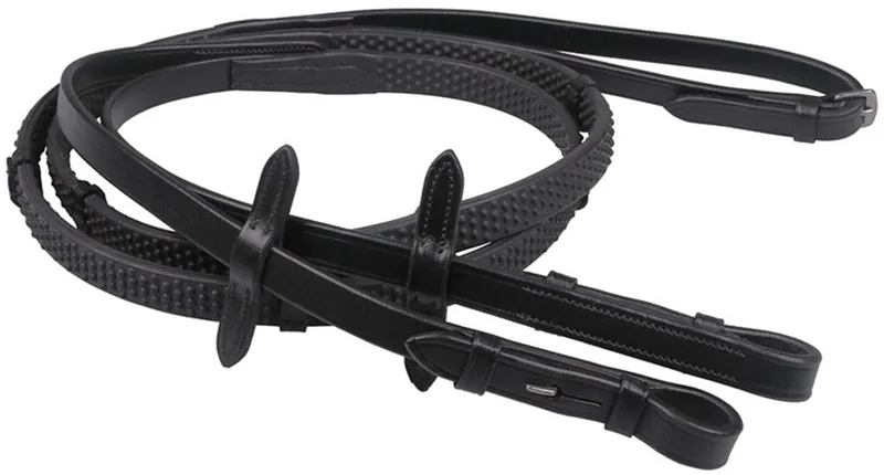 TEUGEL RUBBER SOFT MET STOPS by QHP in Black – product photo