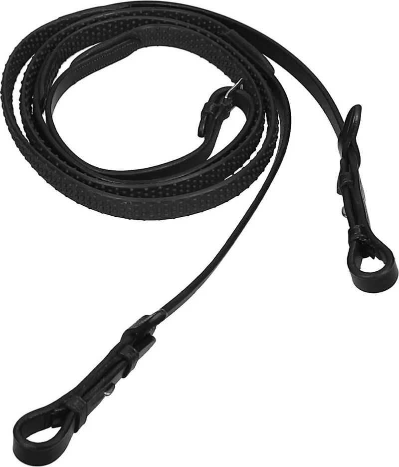 Teugels Rubber Soft - Zwart - pony by QHP – product photo
