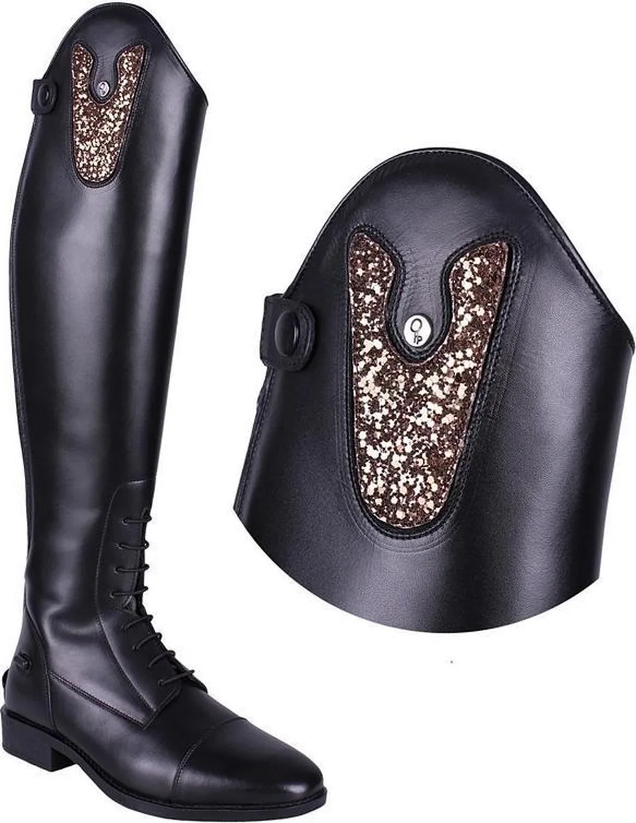 Top Sasha Sparkle - One size de QHP en Cacao – photo produit