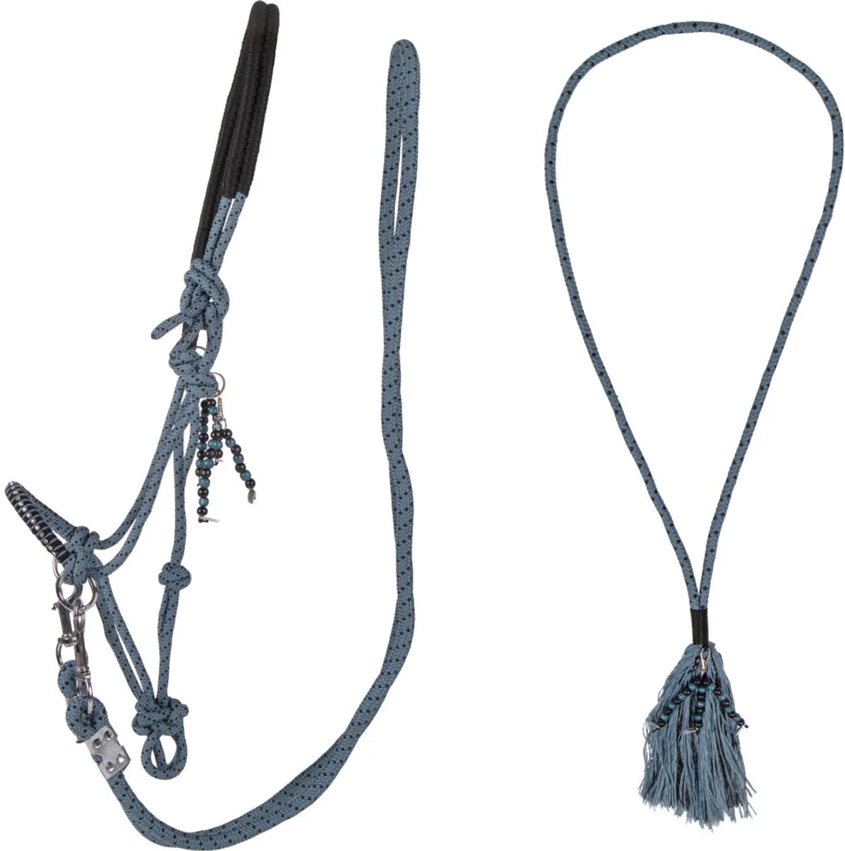 Touwhalster & Neckrope Liberty - Shet de QHP en Petrol – photo produit